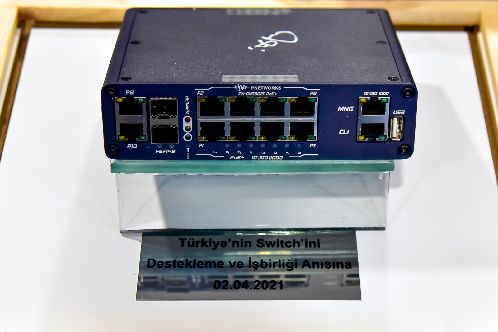 Pendik Belediyesi'nden bir ilk daha! Türkiye’nin ilk yerli Switch (ağ anahtarı) Pendik güvencesinde!