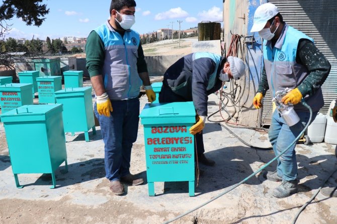 Bozova Belediyesi'nden sokak hayvanları için duyarlı proje