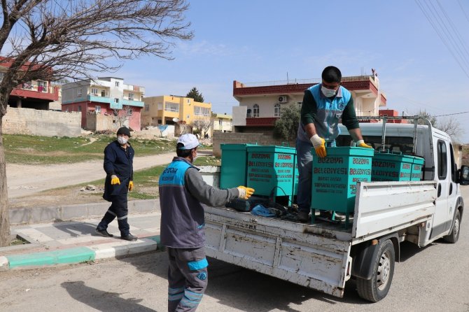 Bozova Belediyesi'nden sokak hayvanları için duyarlı proje
