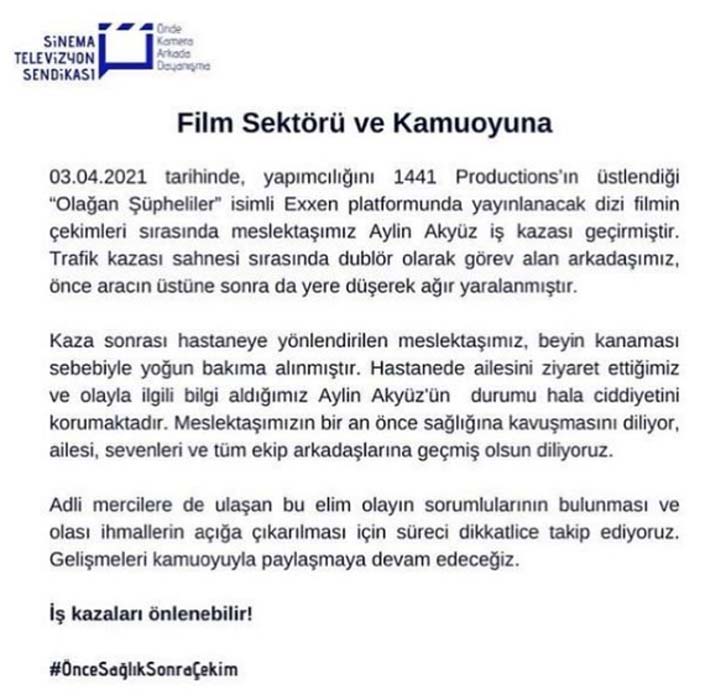 Dublör Aylin Akyüz kimdir, kaç yaşında, hangi dizilerde oynadı? Aylin Akyüz fotoğrafı, İnstagramı