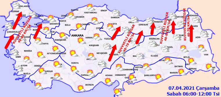 Meteoroloji duyurdu: Yurt genelinde sıcaklıklar artsa da yağışlı hava etkisini koruyacak!