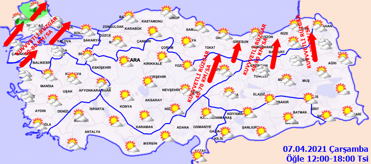 Meteoroloji duyurdu: Yurt genelinde sıcaklıklar artsa da yağışlı hava etkisini koruyacak!