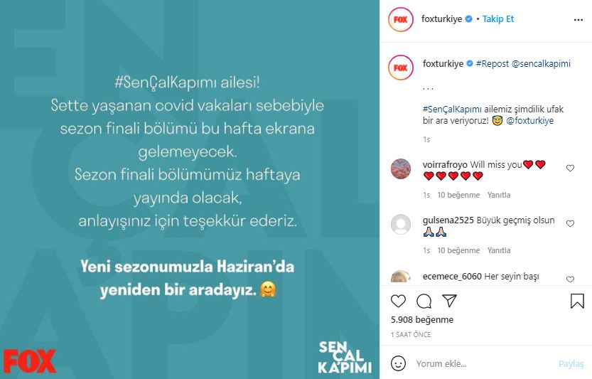 Sen Çal Kapımı sezon finali mi yapıyor? | Sen Çal Kapımı sezon finali ne zaman?