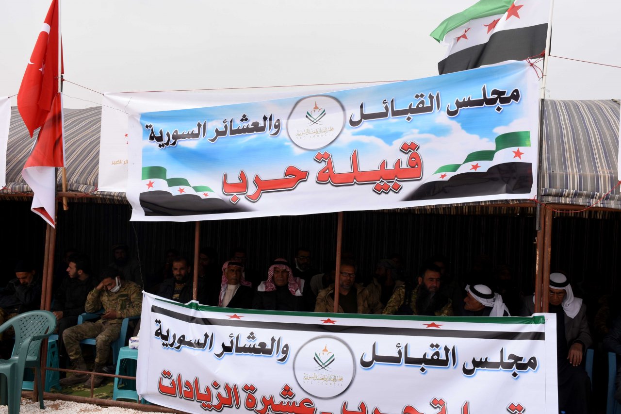 Aşiretler buluşmasında Suriyeli aşiretler terör örgütü YPG/PKK'ya ve Esed rejimine karşı birlik olma kararı verdi