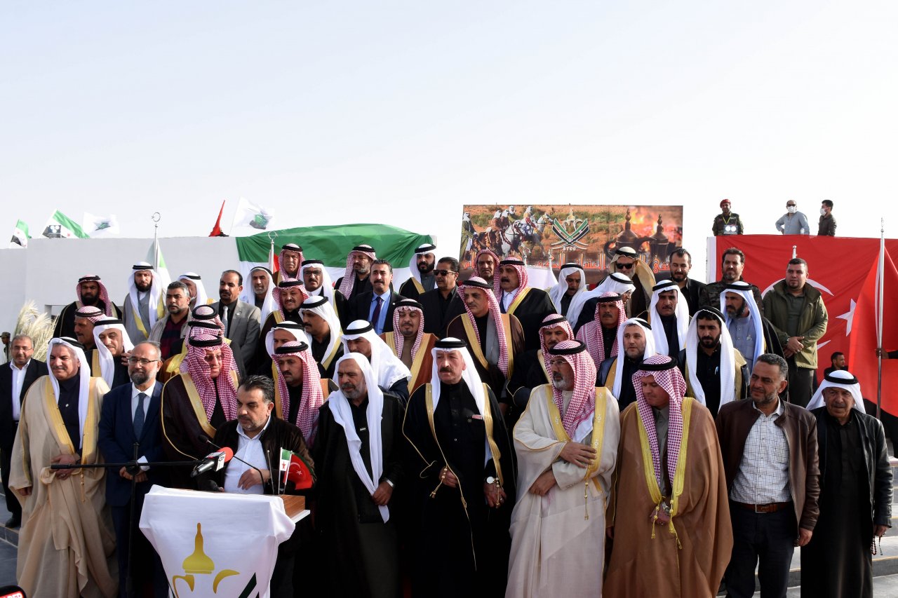 Aşiretler buluşmasında Suriyeli aşiretler terör örgütü YPG/PKK'ya ve Esed rejimine karşı birlik olma kararı verdi