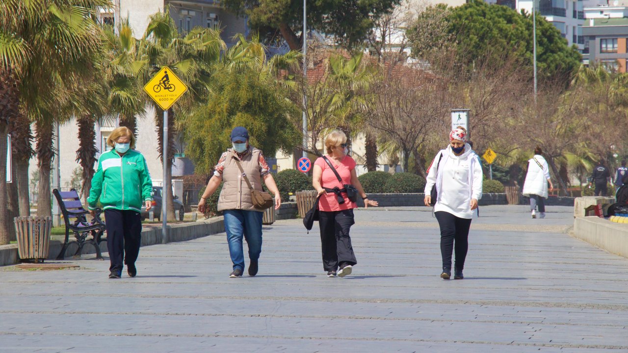 Samsun'lular güneşin keyfini çıkardı