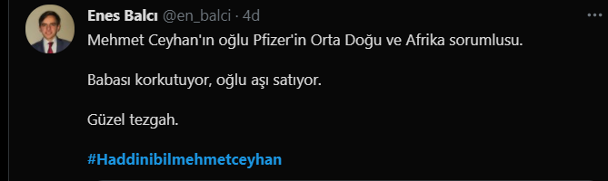  Aşı karşıtlarından #haddinibilmehmetceyhan etiketi: Prof. Dr. Mehmet Ceyhan'a eleştiri yağdı!