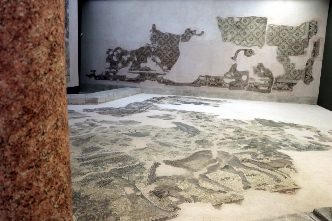 Türkiye'nin, tarihe ışık tutan mozaik eserleri göz kamaştırıyor