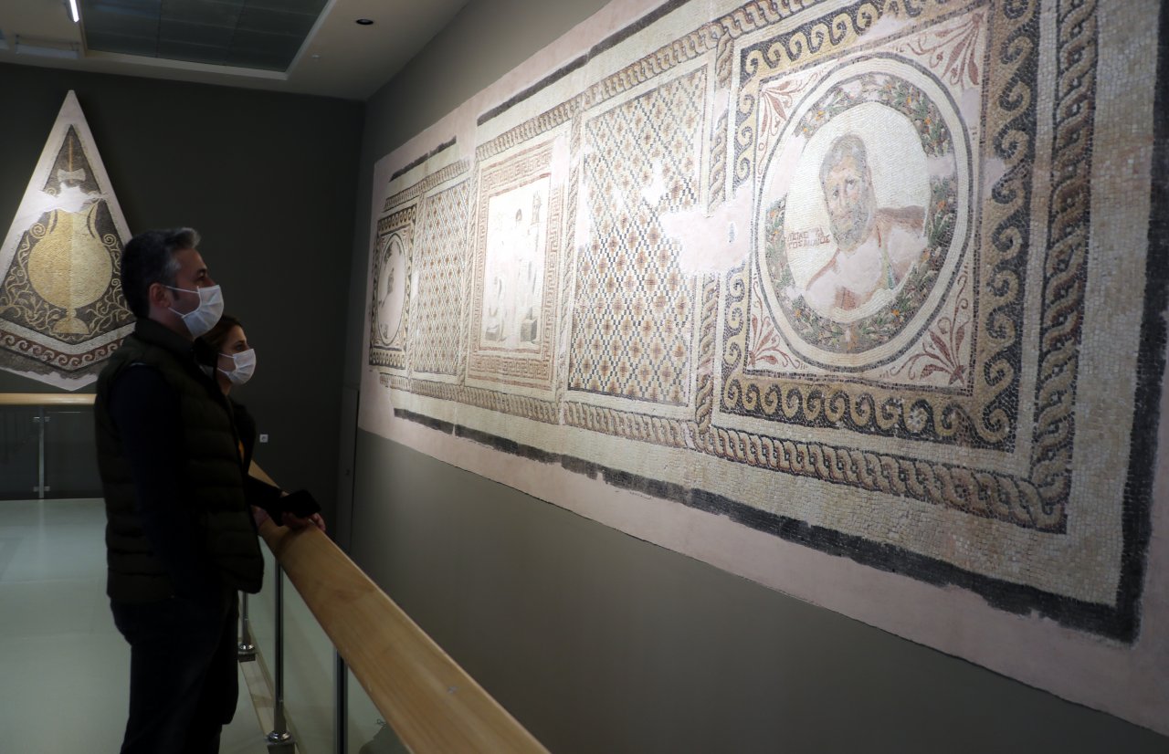 Türkiye'nin, tarihe ışık tutan mozaik eserleri göz kamaştırıyor