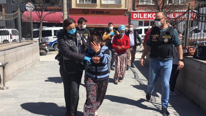250 bin TL açık çıktı 5 kadın şüpheli tutuklandı