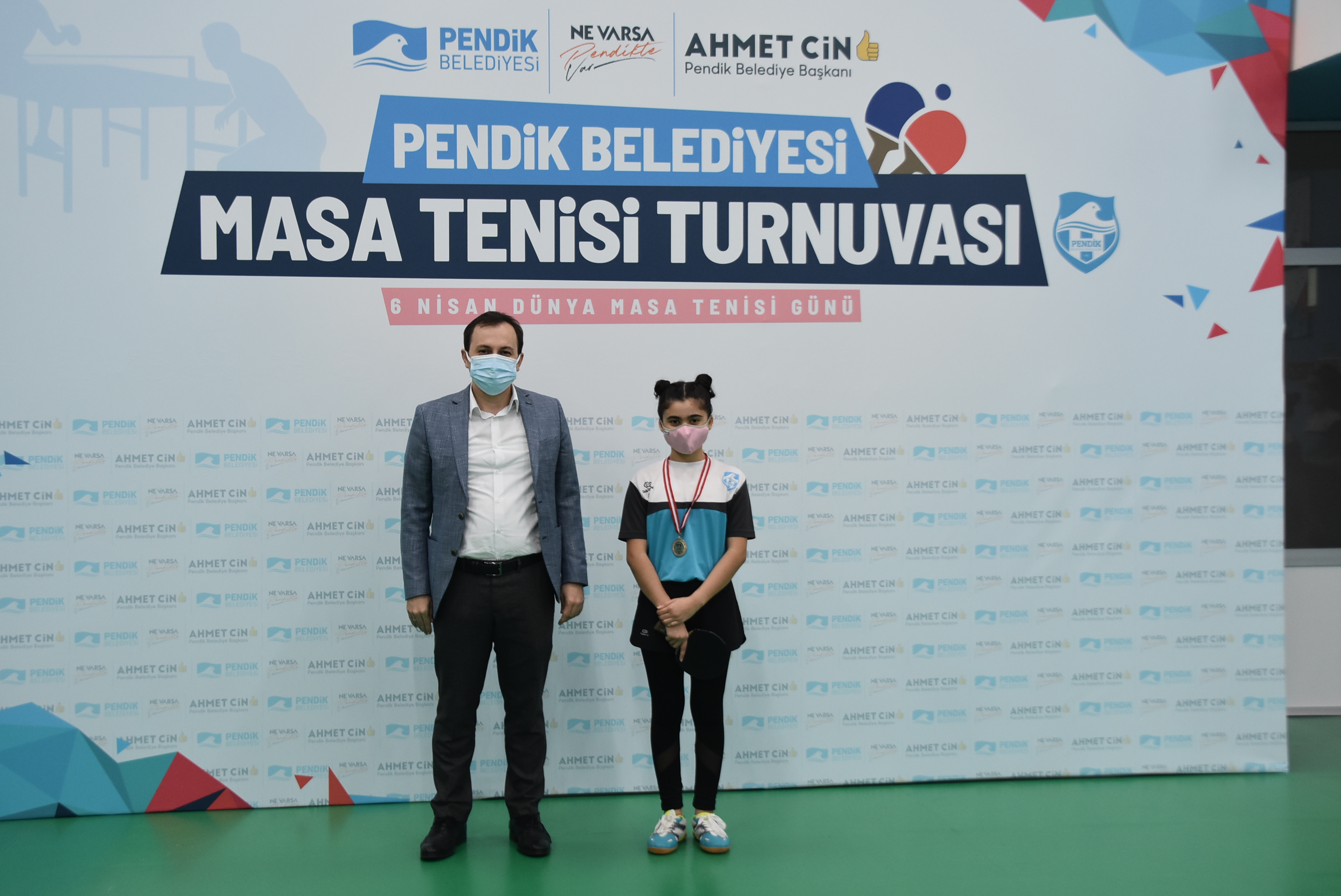 Pendik'te Dünya Masa Tenisi Gününde efsane turnuva!