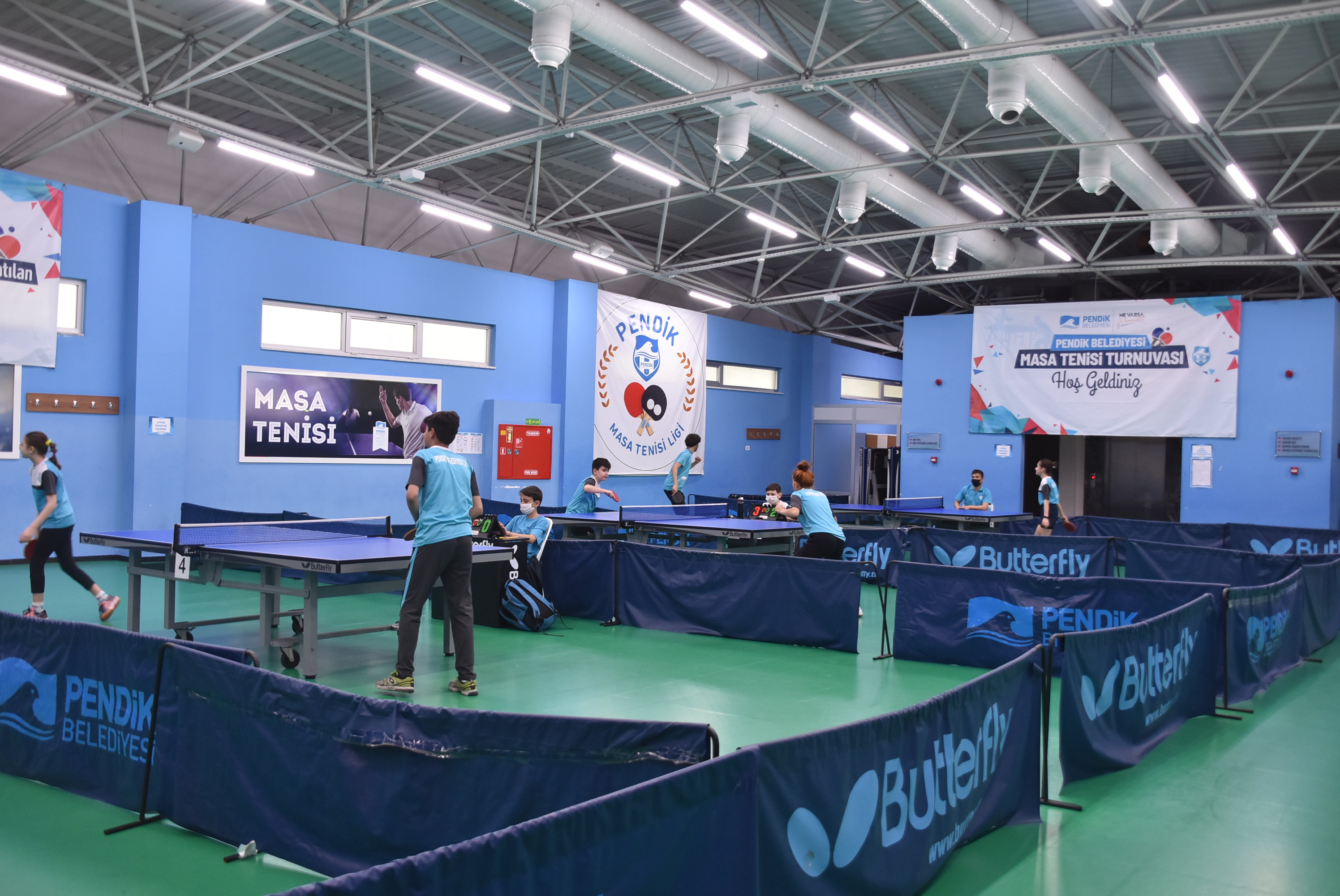 Pendik'te Dünya Masa Tenisi Gününde efsane turnuva!