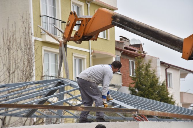 Bilecik'te pazar alanına tuvalet inşa edildi