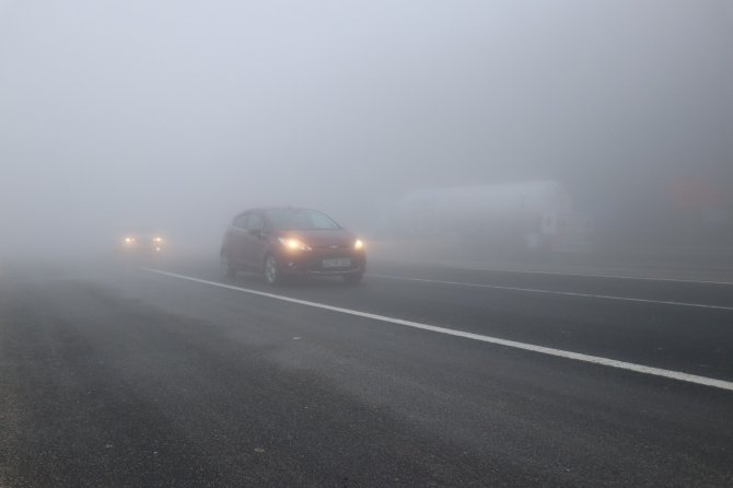 Bolu Dağı'nda göz gözü görmüyor: Görüş mesafesi 10 metreye düştü