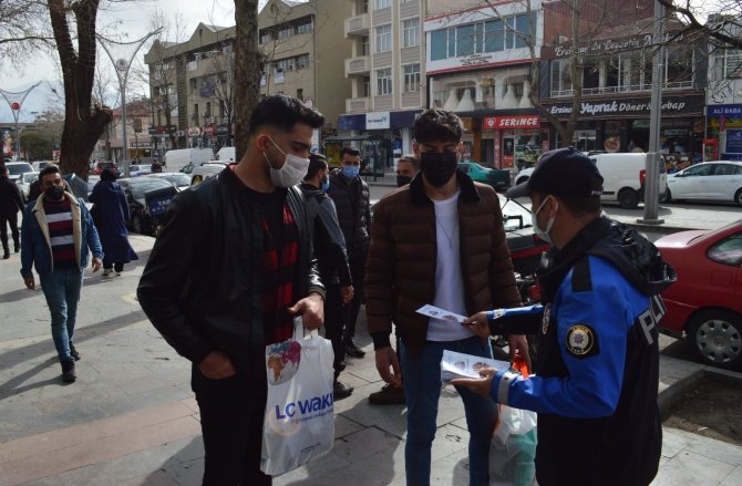 Erzincan'ın rengini maviye döndürmek için polisler harekete geçti
