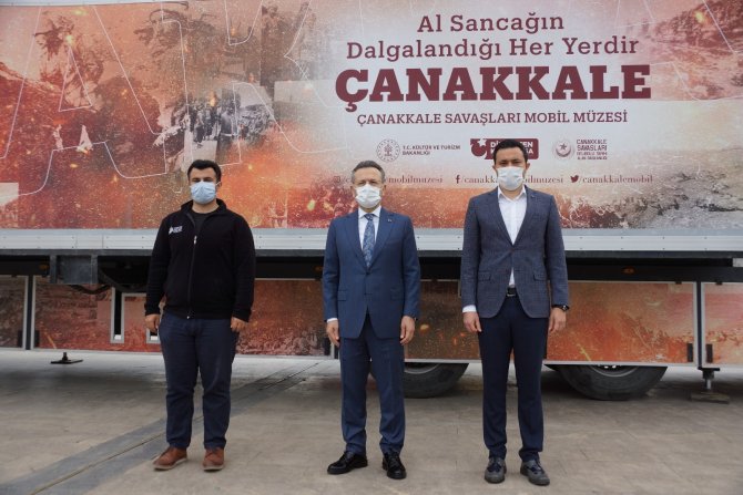 İller dolaşan Çanakkale Savaşları Mobil Müzesi bu kez Aydın'da