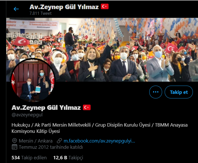 AK Parti Mersin Milletvekili Zeynep Gül Yılmaz kimdir? Nereli? Kaç yaşında? | Zeynep Gül Yılmaz Twitter