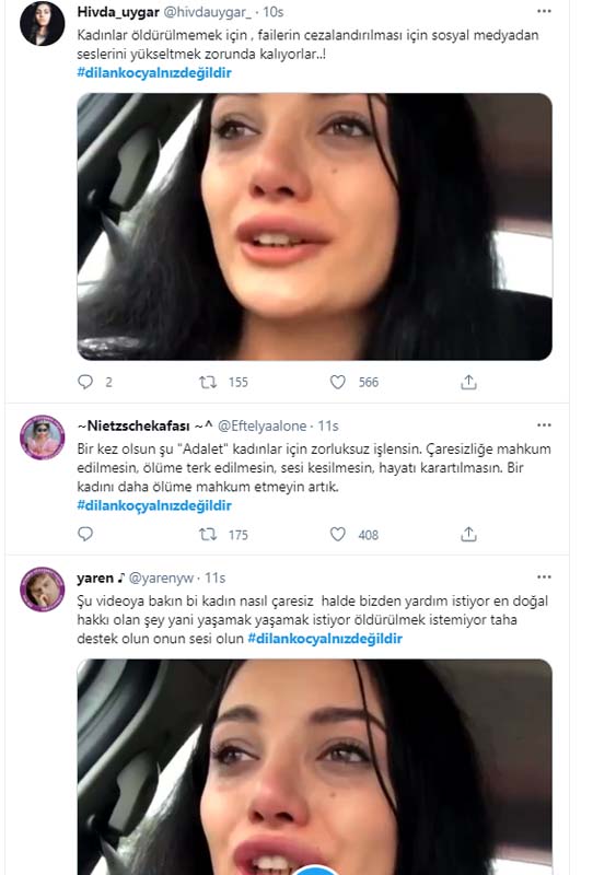 Cinsel saldırı ve ölümle tehdit edilen Dilan Koç gözyaşları içinde yardım istedi: Ben ölmek istemiyorum