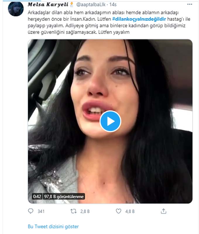 Cinsel saldırı ve ölümle tehdit edilen Dilan Koç gözyaşları içinde yardım istedi: Ben ölmek istemiyorum