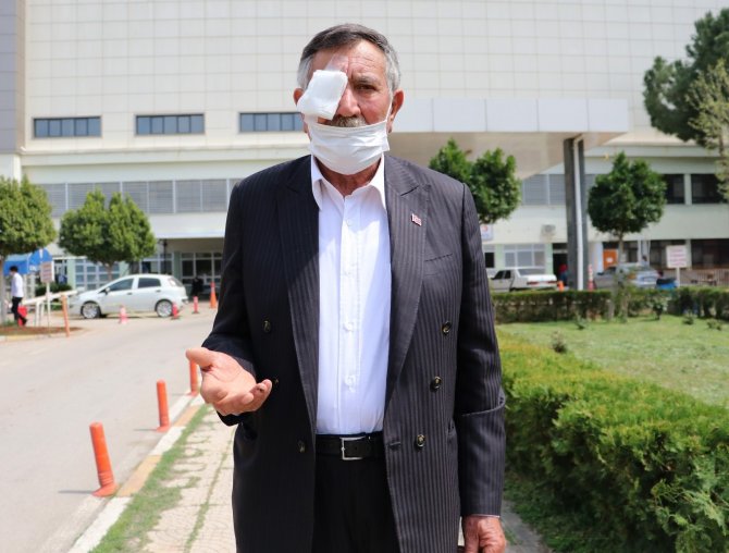 50 kuruşluk tuvalet parası kavgasında gözünü kaybetti