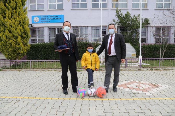 Burhaniye atık pil toplama kampanyası tamamlandı