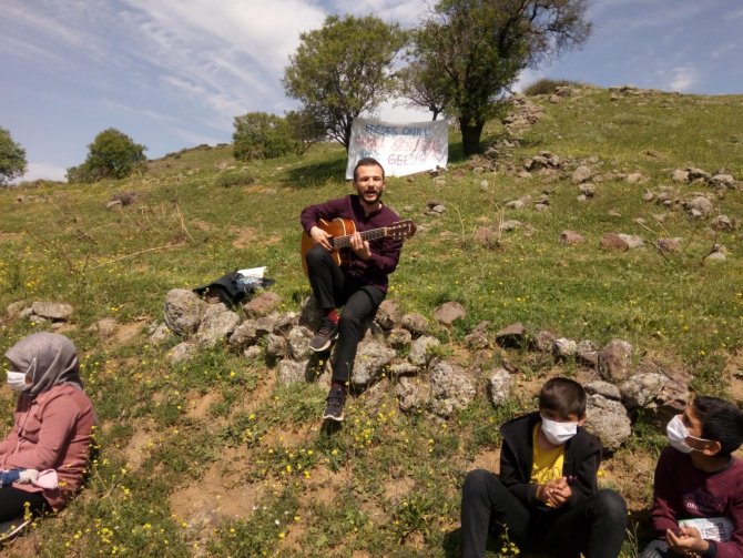 Hem ciğerleri, hem de zihinleri bayram etti, Açık havada okuma şenliği