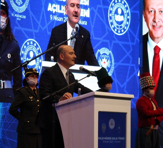 İçişleri Bakanı Süleyman Soylu Polis Müzesi açılışına katıldı
