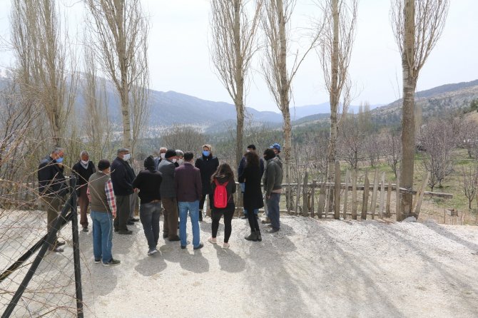 Kaş'ın yayla bölgelerinde saha incelemesi yapıldı