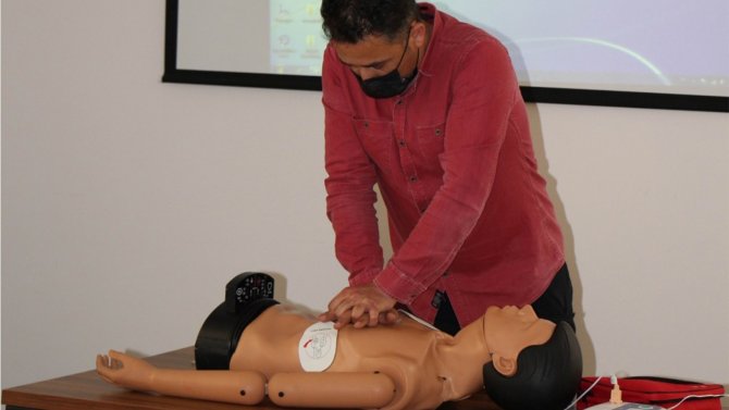 Kırıkkale’de bir yılda 513 kişiye temel ilk yardım eğitimi verildi