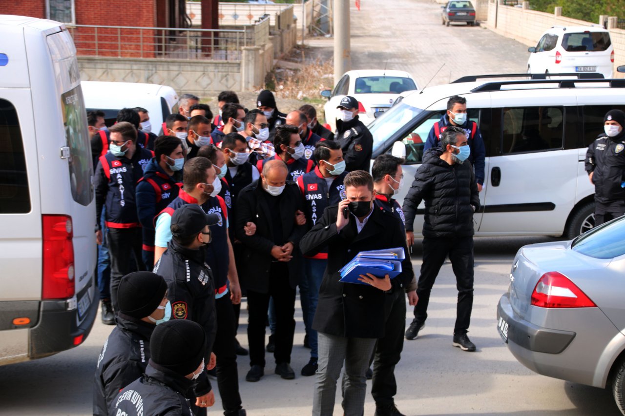 Organize suç örgütüne düzenlenen operasyonda 7 şüpheli gözaltına alındı