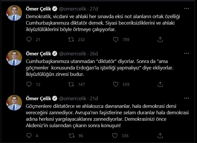 SON DAKİKA AK Parti Sözcüsü Ömer Çelik ten İtalya Başbakanına sert tepki