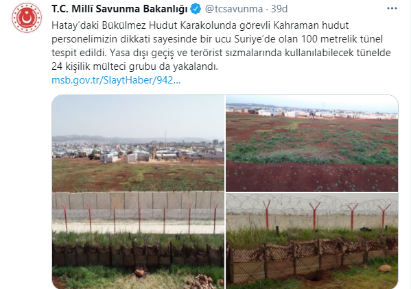 SON DAKİKA MSB açıkladı 24 kaçak göçmen yakalandı