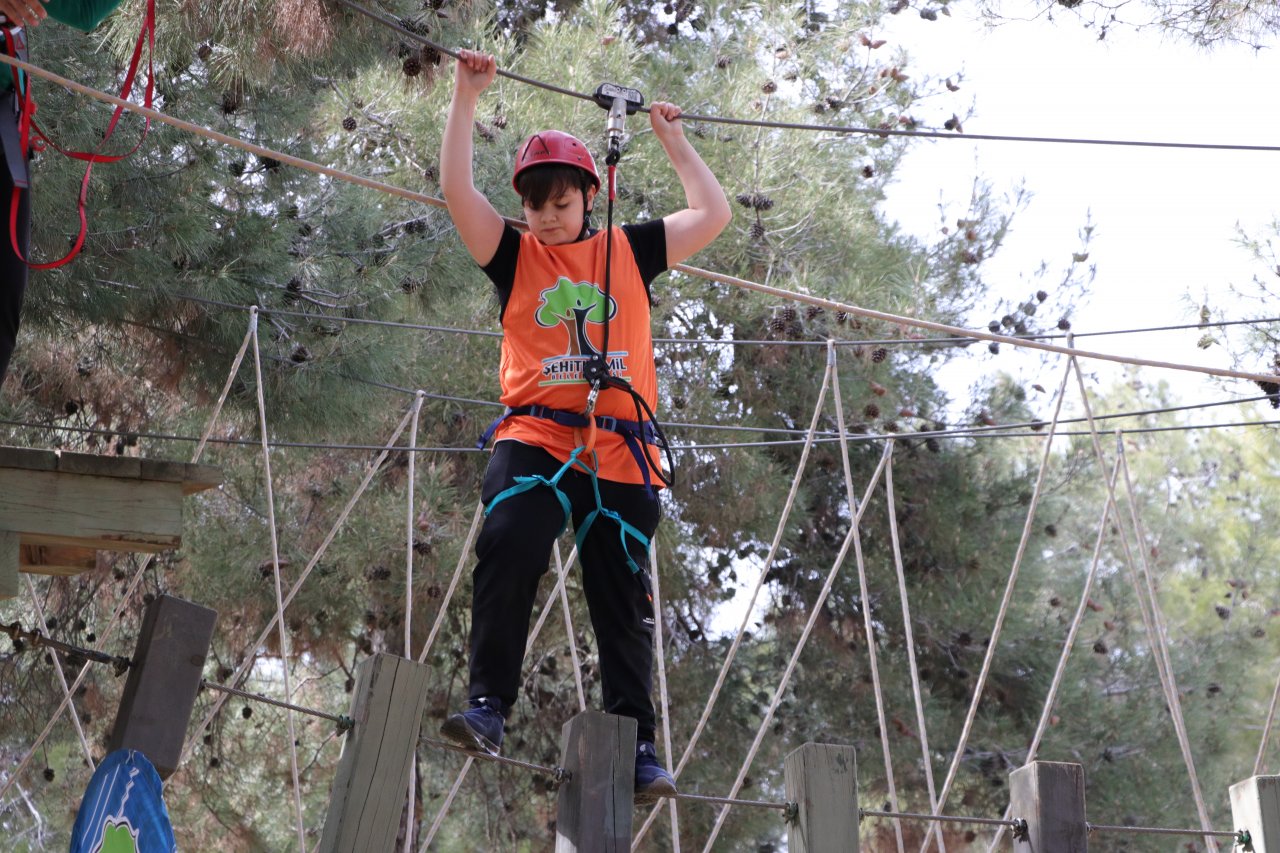 Salgında eve kapananlara alternatif eğlence! Gaziantep Dülükbaba Tabiat Parkı