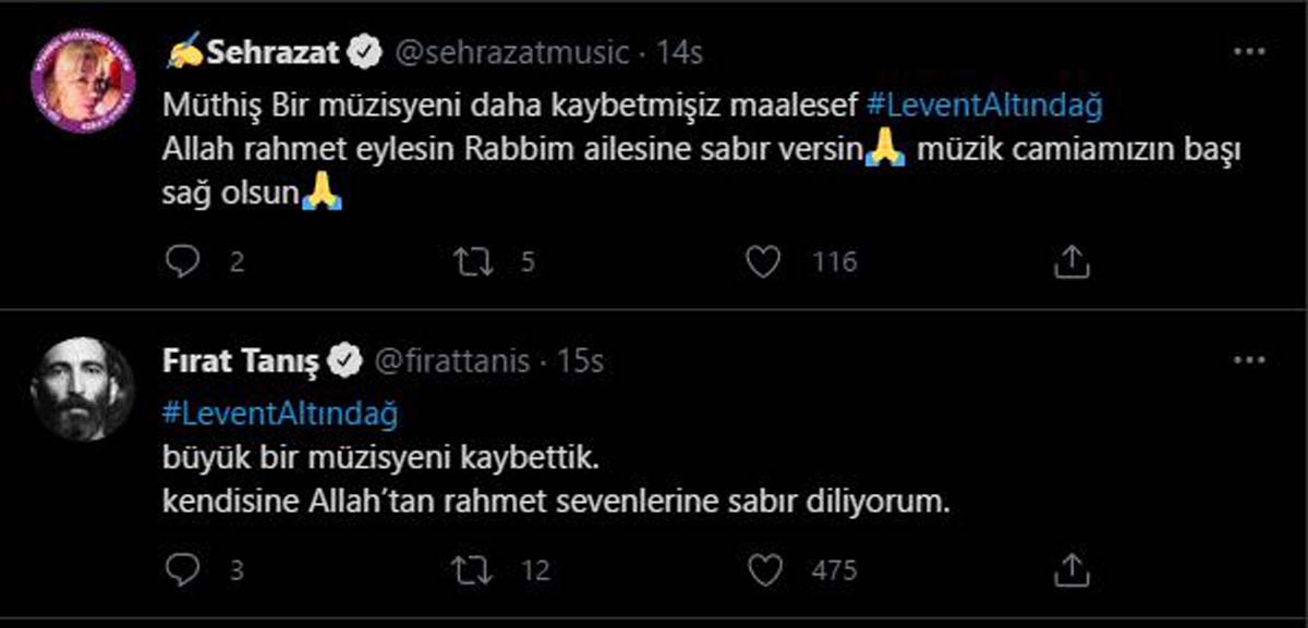 Levent Altındağ 67 yaşında hayata gözlerini yumdu!