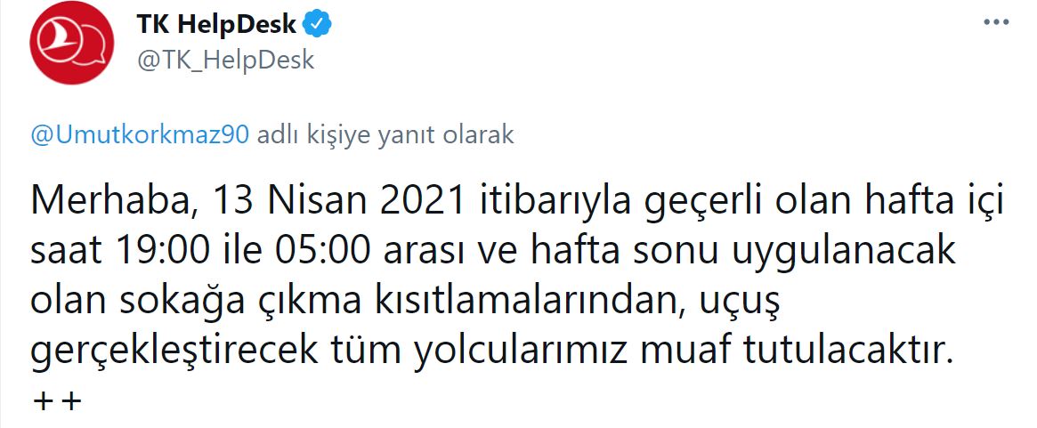 Yeni kısıtlama kararları sonrası THY'den flaş açıklama!