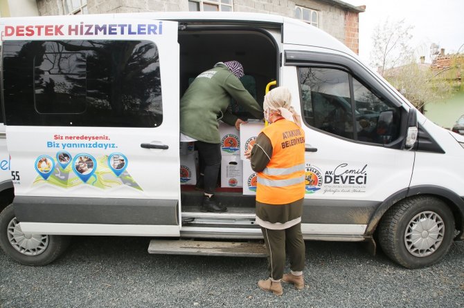 Atakum’da 4 binden fazla koli ihtiyaç sahibi ailelere ulaştırıldı