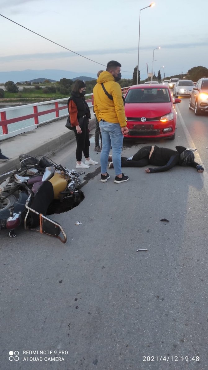 Ayvalık’taki trafik kazasında bir kişi hayatını kaybetti