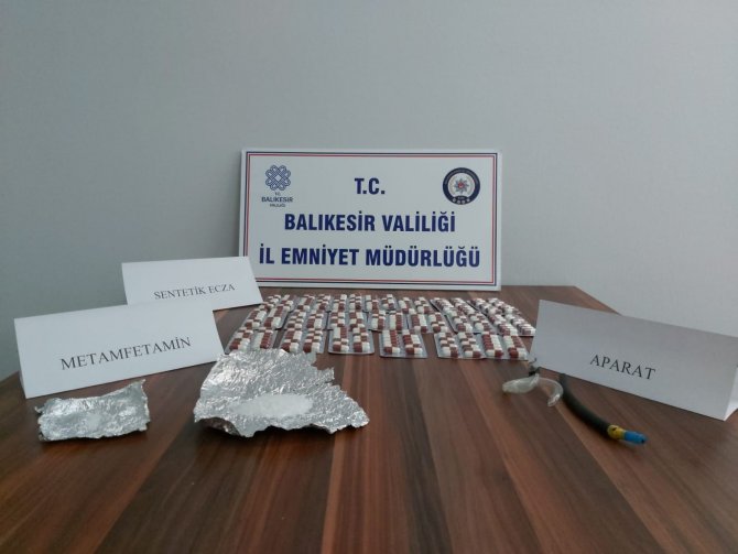 Balıkesir'de düzenlenen narkotik operasyonlarında son bir haftada 77 şüpheli gözaltına alındı