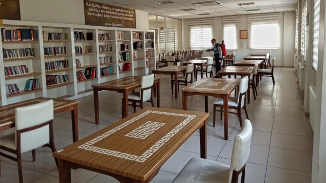 Müze ve kütüphanelerde dezenfekte çalışması gerçekleştirildi