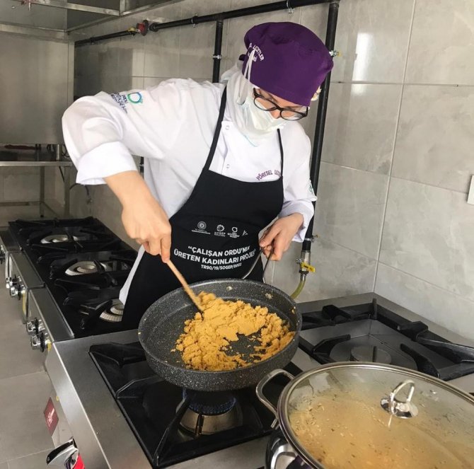 Ordu’da yöresel lezzet kursunda eğitimlere başlandı