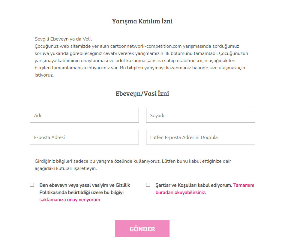 Cartoon Network com tr 23 Nisan yarışması| 23 nisan yarışması ne zaman belli olacak? 