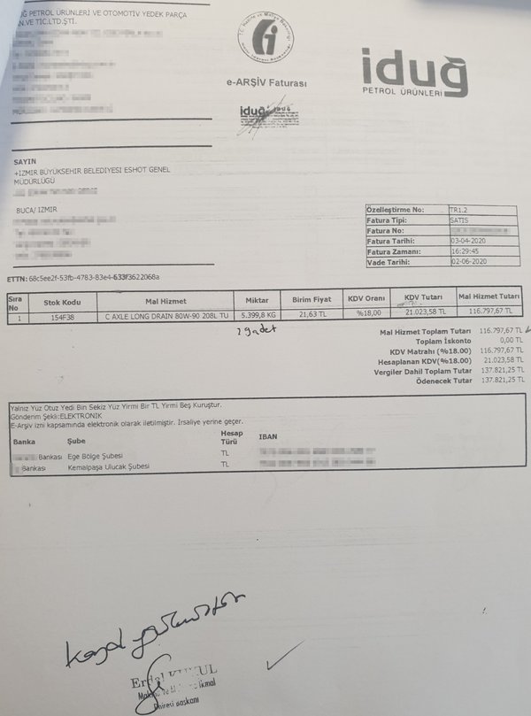 İzmir Büyükşehir Belediyesi'nde ihale skandalı: Bornova Belediye Başkanı Mustafa İduğ'a yarım milyonluk madeni yağ ihalesi!