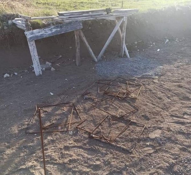 Çalıp, kendi malı gibi satmaya kalkıştı! İnşaattan çaldığı demirleri hurdacıya satarken yakalandı