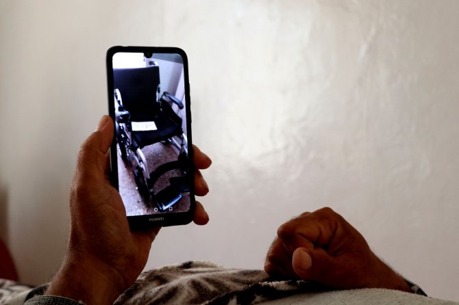 En büyük hayaliydi! Hayalini kurduğu akülü sandalyesine kavuştu