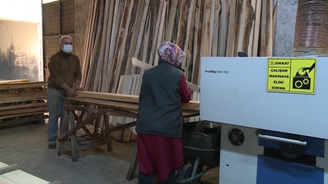 İşte kadının gücü! Aklından bile geçmezdi ama 9 yıllık marangoz ustası oldu