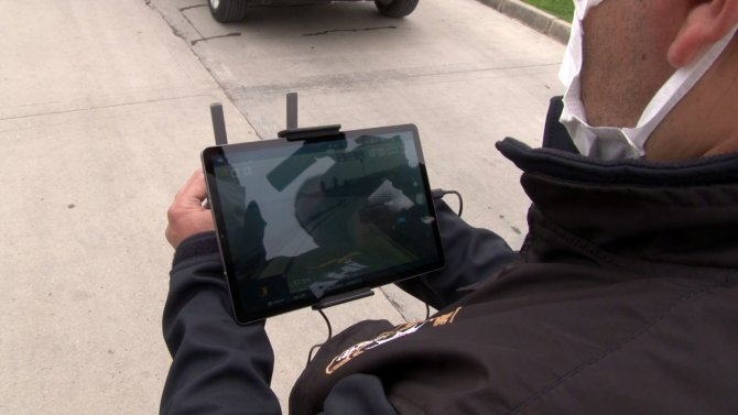 Kısıtlamayı ihlal edenler anında tespit edildi, Bakırköy’de dronlu korona denetimi