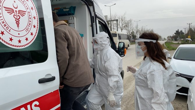 Polis denetiminden kaçamadılar! Karantina ihlali yapan 6 kişi uygulamada yakalandı