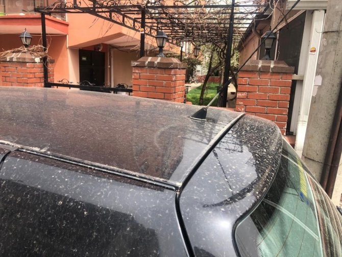 Resmen çamur yağdı! Eskişehir güne tozlu başladı