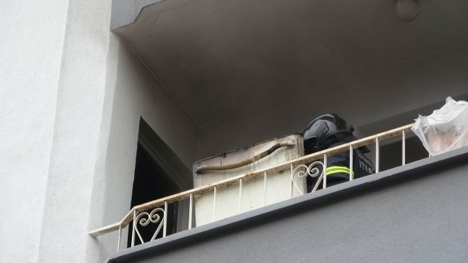 Samsun’da yangın paniği! Alev alan buzdolabı evin yanmasına neden oldu