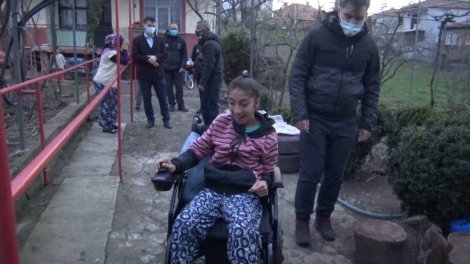 Balıkesir engelli vatandaşları mutlu etmeye devam ediyor